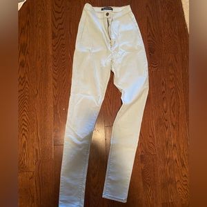 High waisted fashion nova light denim jean